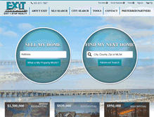 Tablet Screenshot of exit1stoprealty.com